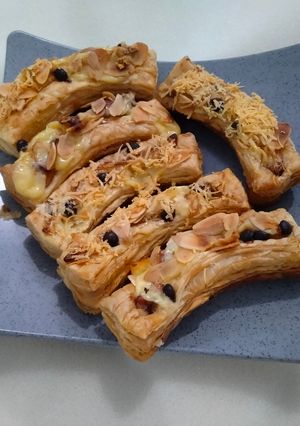 Foto resep Banana Milk Crispy Pastry