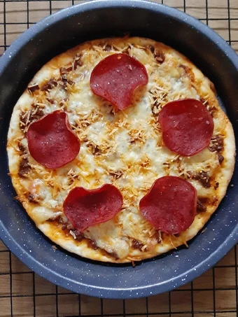 Cara Mudah Menyiapkan Resep Double Cheesy Pizza yang Bisa Manjain Lidah Anti Ribet, Lezat