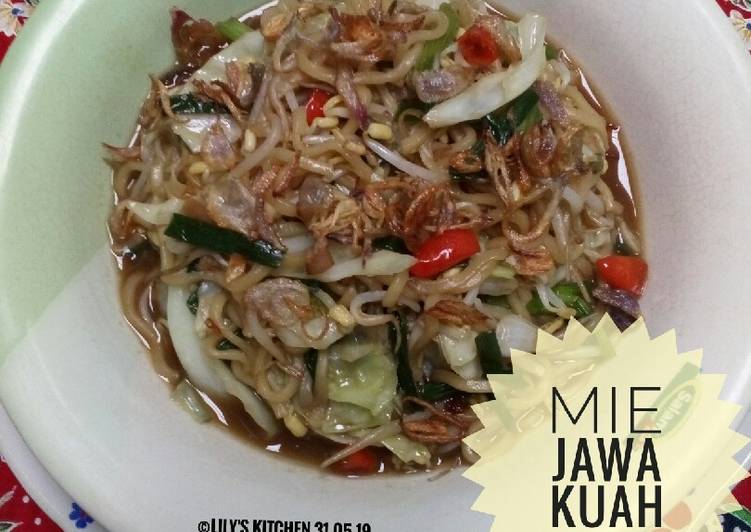 Langkah Mudah untuk Menyiapkan 247.Mie Jawa Kuah Anti Gagal