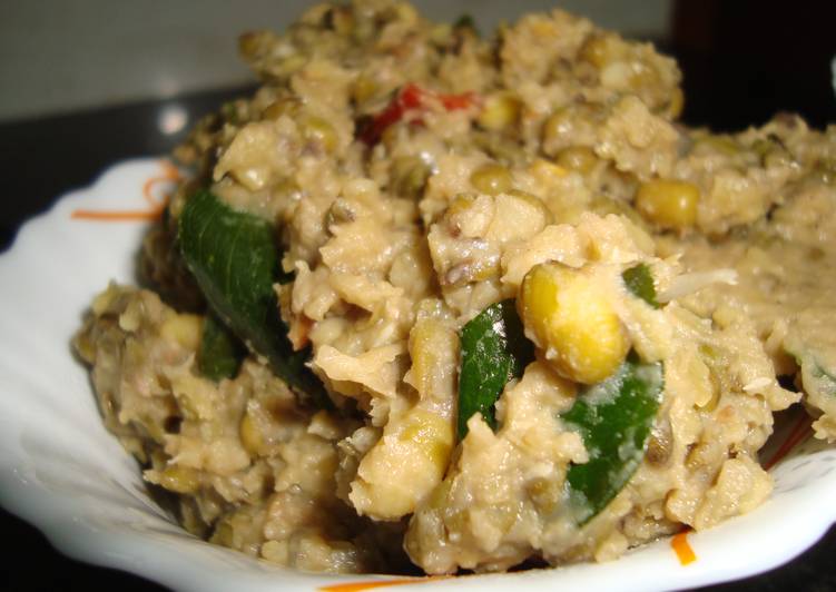 Recipe: Yummy Cherupayar(Green Gram) Puzhukku