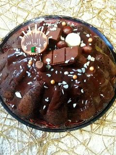 صورة لوصفة كيكة الشكولاطة