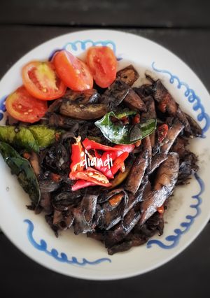 Foto resep Tumis Bawang Cumi Asin #pr_recookolahanikanasin