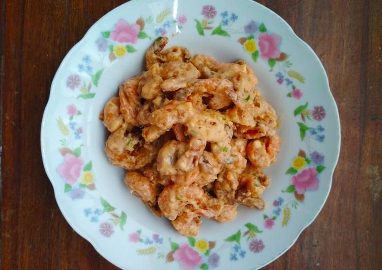 Udang Saus Telur Asin