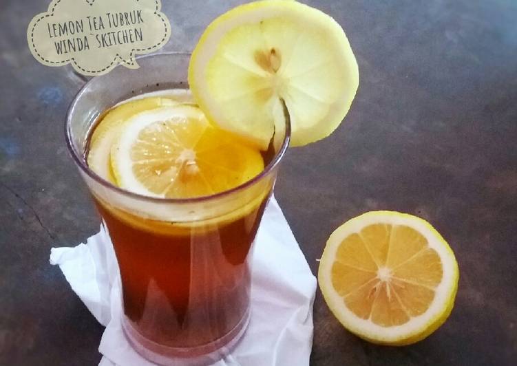 Bagaimana Menyiapkan Lemon tea tubruk Anti Gagal