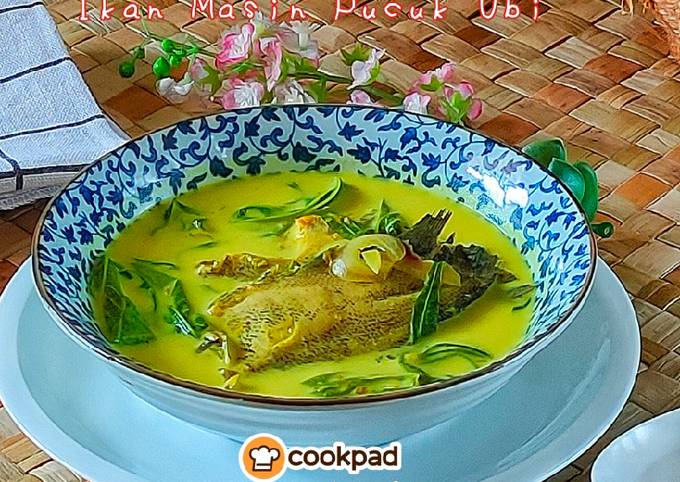 Resipi Masak Lemak Cili Padi Ikan Masin Dgn Pucuk Ubi Oleh Anur Musa