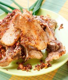 ba rọi chiên sả