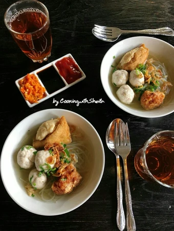 Cara Mudah Membuat Resep Homemade Bakso Kuah Ayam yang Sempurna Anti Ribet, Uenak Banget