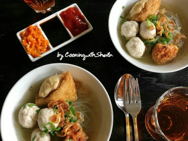 Cara Mudah Membuat Resep Homemade Bakso Kuah Ayam yang Sempurna Anti Ribet, Uenak Banget