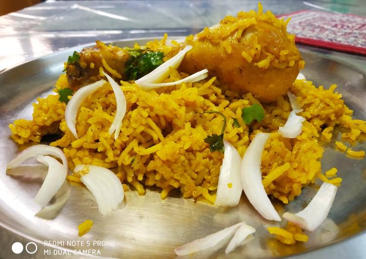 Hyderabadi Chicken Biryani