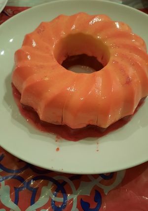 صورة لوصفة كريم كراميل مع الجيلي