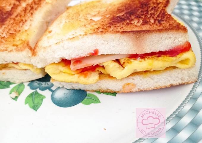 Sandwich Telur Susu