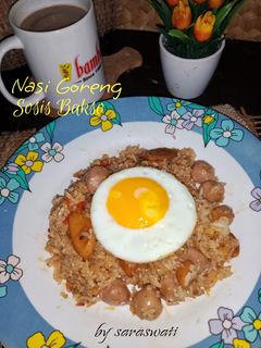 Foto resep Nasi Goreng Sosis Bakso