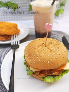Foto resep Burger Chicken Patty Krunch