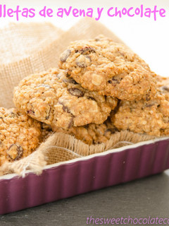 Foto principal de Galletas de avena y chocolate