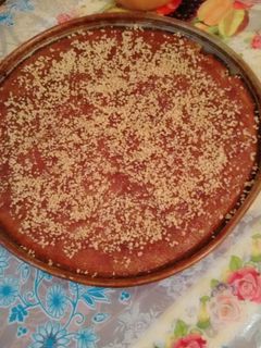 صورة لوصفة بسبوسة