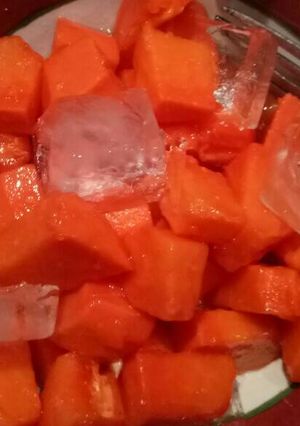 Foto resep Pepaya jeruk nipis sueggeerrrr...