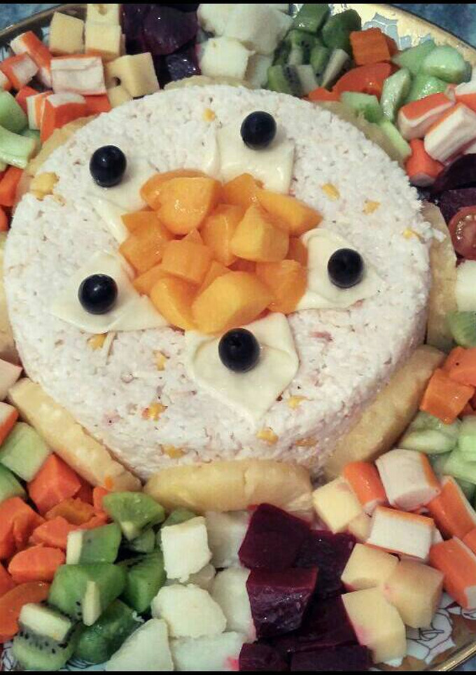 Una foto de Ensalada de arroz