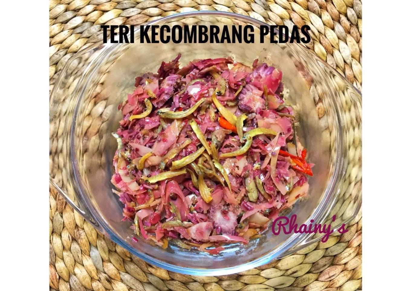Teri Kecombrang Pedas