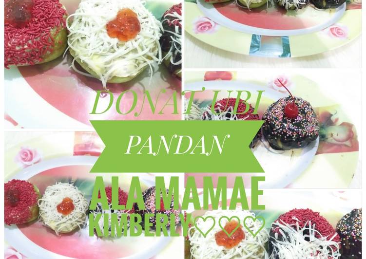 Donat Ubi Pandan Empuk