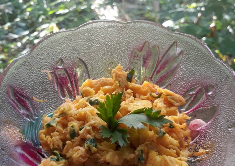 Telur Orak Arik Keju