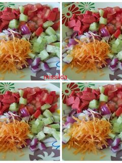 صورة لوصفة سلاطة
