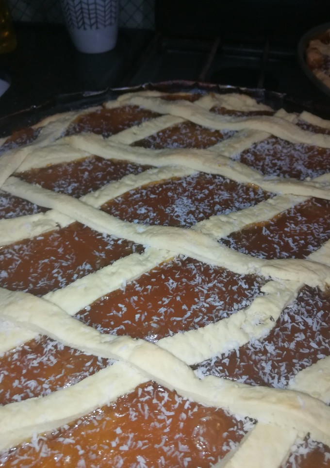 Una foto de Pastafrola de batata