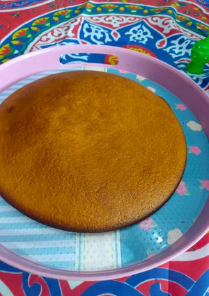 صورة لوصفة كيكه الحليب الساخن