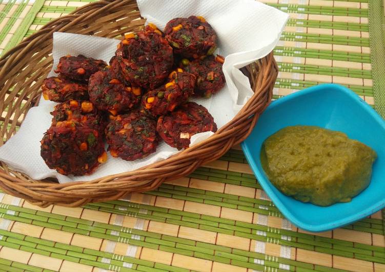 Simple Way to Prepare Any-night-of-the-week Healthy Beetroot Cutlet - Air Fried