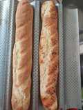خبز الباقيت بدون عجن او تعب 🥖