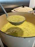 Courgette & potato soup
