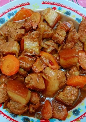 Foto resep Babi Kecap