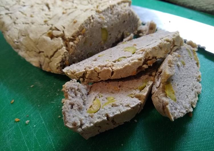 Steps to Prepare Homemade Olive, Rosemary & Flaxseed Buckwheat Bread