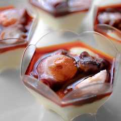 Una foto de Emulsión de patata y pulpo