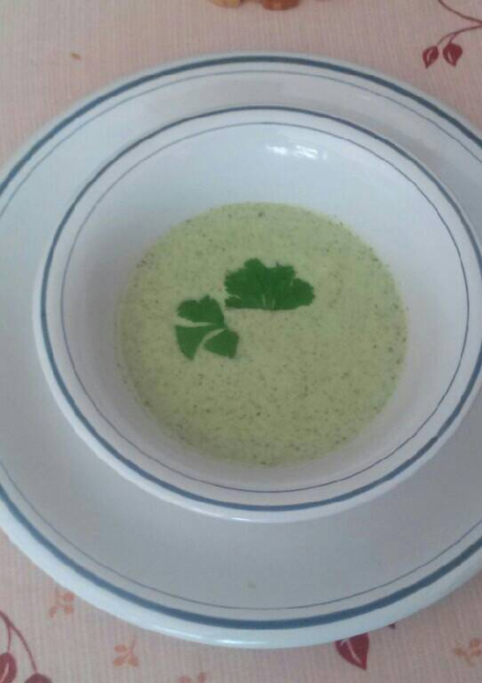 Una foto de Crema de Cilantro