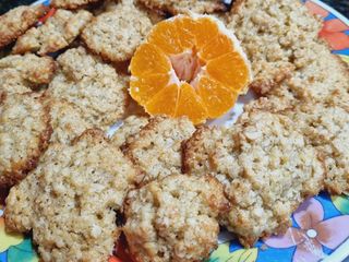 GALLETITAS SALUDABLES DE AVENA Y MANDARINA ❤️