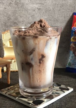 Foto resep HomeCafe : Ovaltine Crunchy Iced Choco | Our Channel
