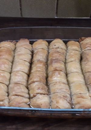 Una foto de Baklava