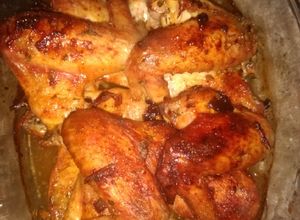 Una foto de Alas de pollo BBQ