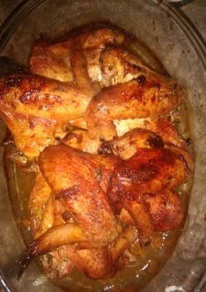 Una foto de Alas de pollo BBQ