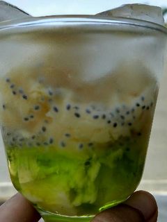 Foto resep Es Tape Selasih