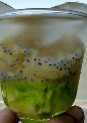 Foto resep Es Tape Selasih