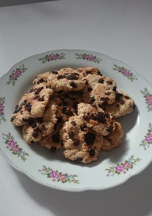 Una foto de Galletitas de avena con chips de chocolate