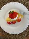 Crepas dulces keto de harina de coco