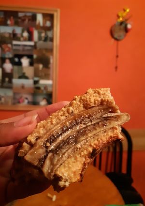 Una foto de Budín de banana