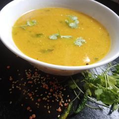 A picture of Moong masoor dal.