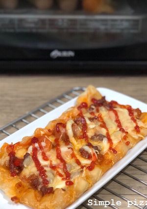 Foto resep SIMPLE PIZZA (gampang dan anti gagal)