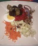Ensalada Frutihortícola con Vinagreta de Naranja