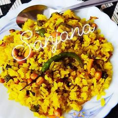 A picture of Veg poha.