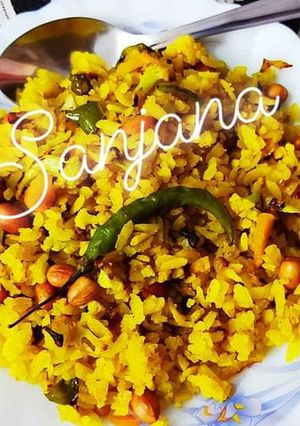 A picture of Veg poha.