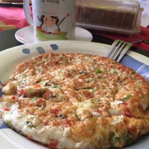 Omelette para dieta de adelgazar